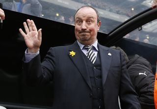 Rafael Benitez was drafted in by Newcastle after Steve McClaren was sacked