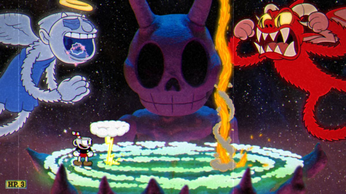 Cuphead Graveyard puzzle secret boss to get Cursed Relic