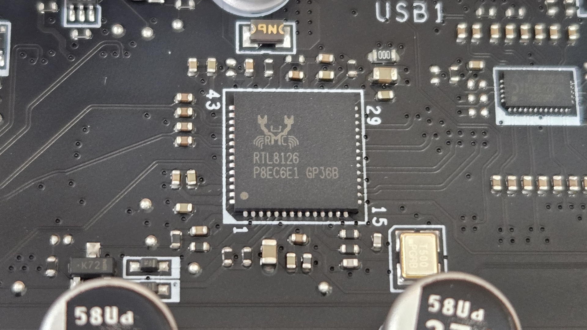 MSI B850 MPower - ICs