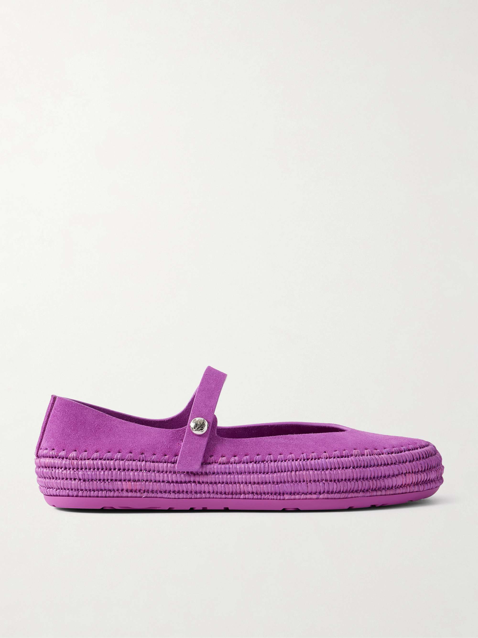 + Paula's Ibiza Rio Suede Mary Jane Espadrilles