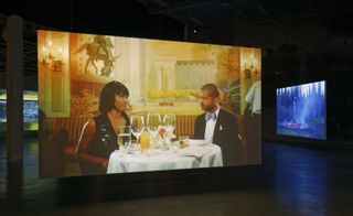 ...and Scenes from Western Culture, 2015, a slideshow of cinematic portraits that simultaneously celebrate and deplore the desires fuelled by Western culture. Pictured: World Light – The Life and Death of an Artist, by Ragnar Kjartansson, 2015