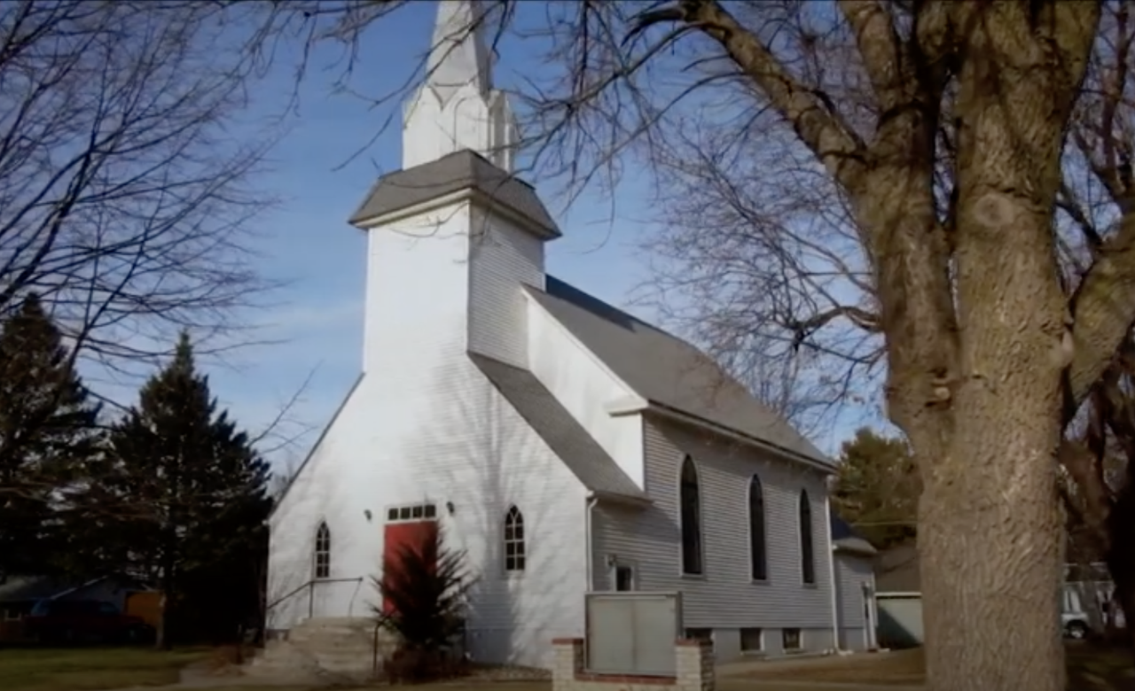 The church in Murdock, Minnesota.