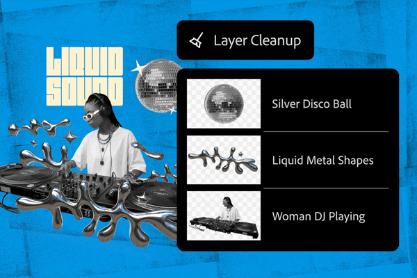 Adobe layer cleanup