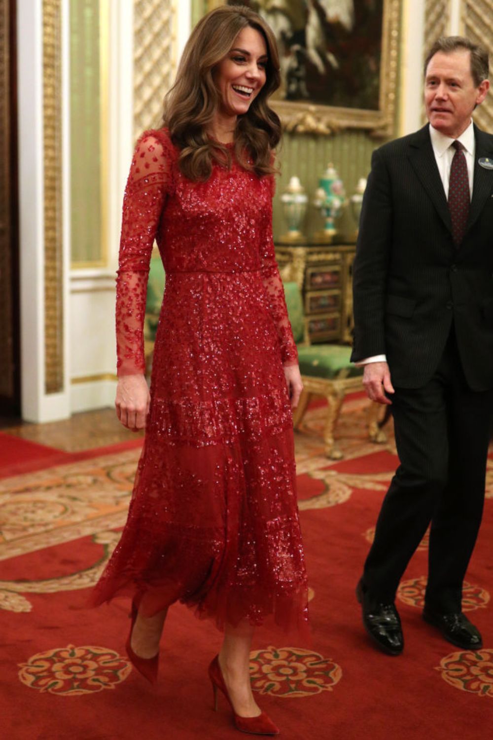 Kate Middleton wears Needle and Thread dress