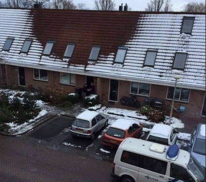 Dutch rooftop.