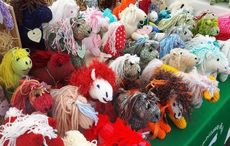 knitted ponies Bramham