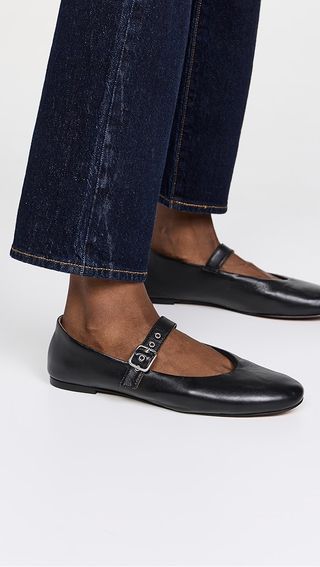 Madewell Hera Grommet Mary Jane Flats