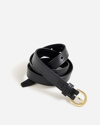 Slim Classic Belt in Italian Leather