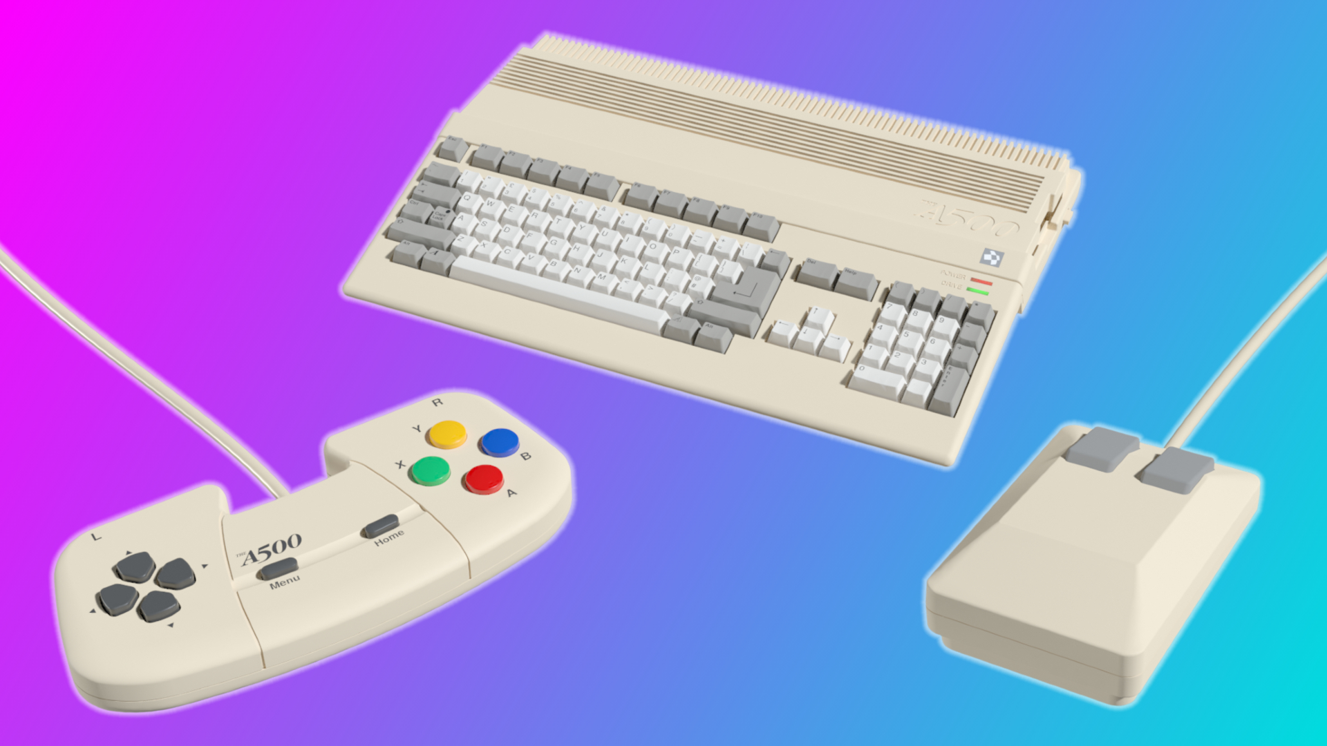 The Amiga 500 is getting a miniature console makeover