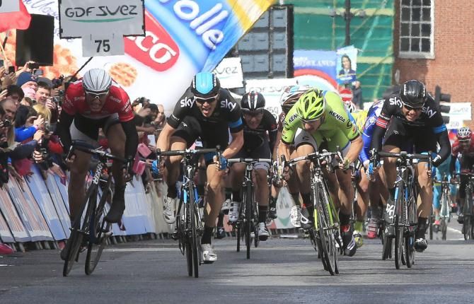 Marcel Kittel (Giant Shimano) powers to the win