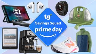 Collage of items on sale for Prime Day