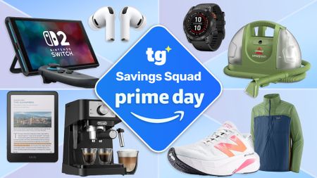 Collage of items on sale for Prime Day
