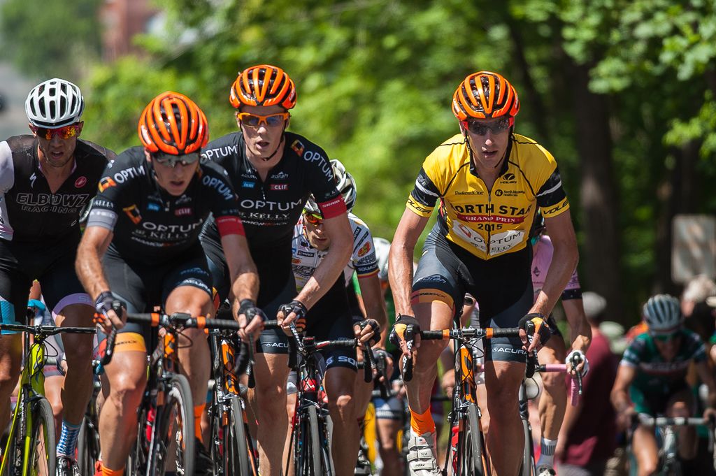Optum kept Tom Zirbel and his yellow jersey at the front and out of trouble to win the overall race.