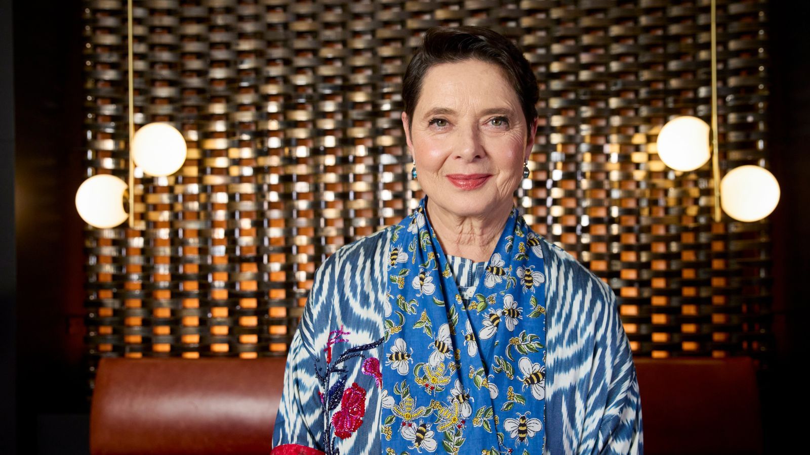 Isabella Rossellini’s Dark Wood Kitchen Is a Masterpiece