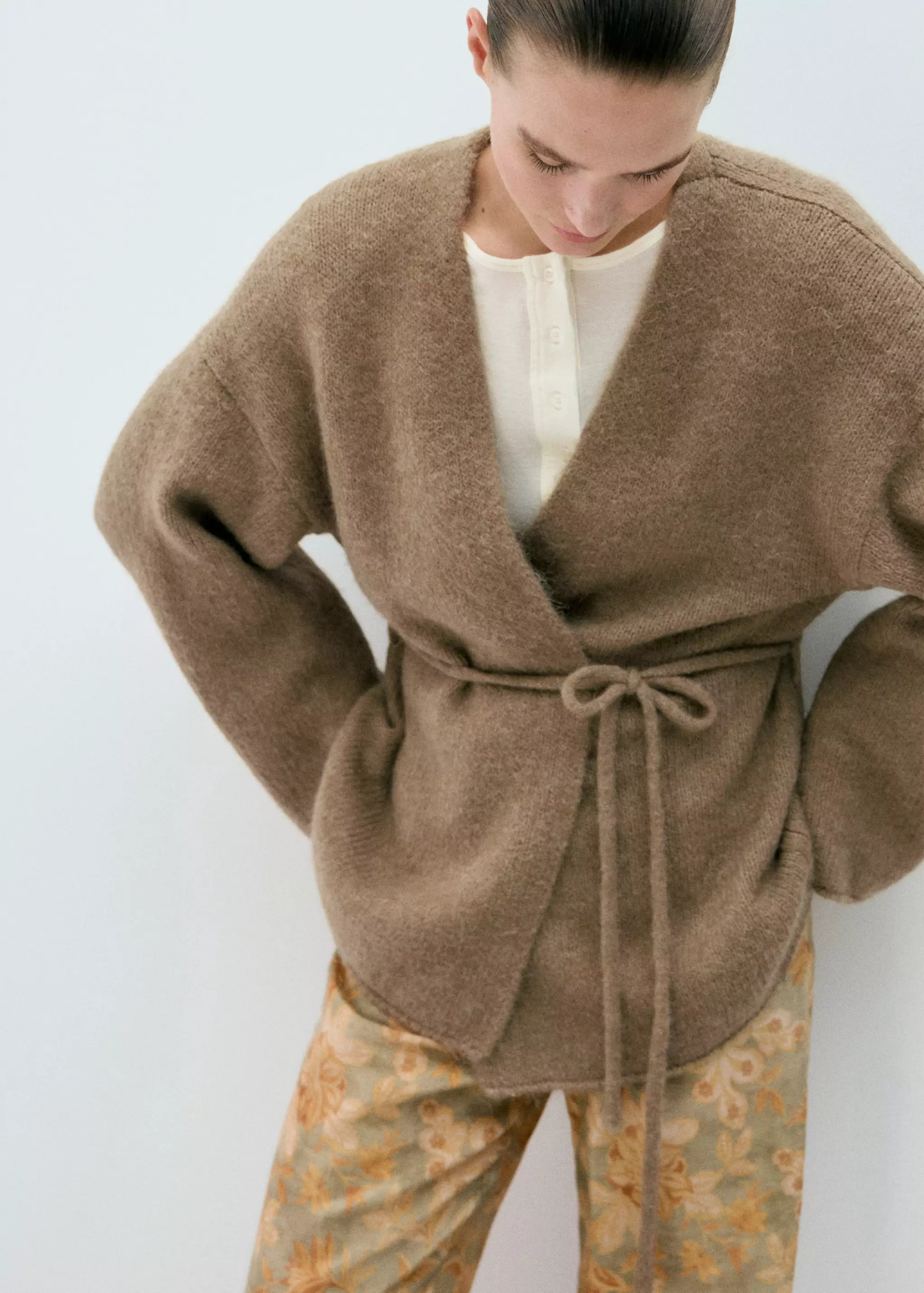 Wool-Blend Cardigan - Women | Mango Usa