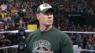 john cena on smackdown in 2025 before his summerslam match