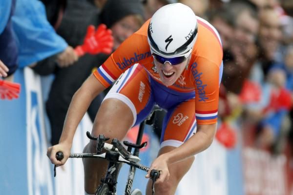 Eleonora Van Dijk (Netherlands) was fast but not fast enough