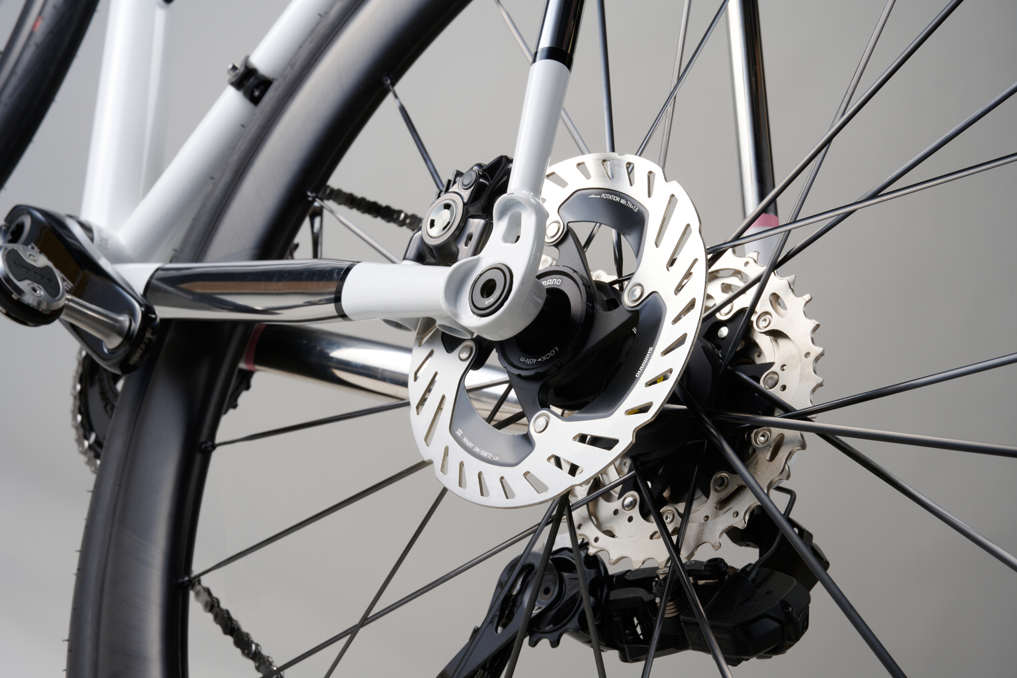 Detail of the Cinelli Speciale Corsa XCR road bike