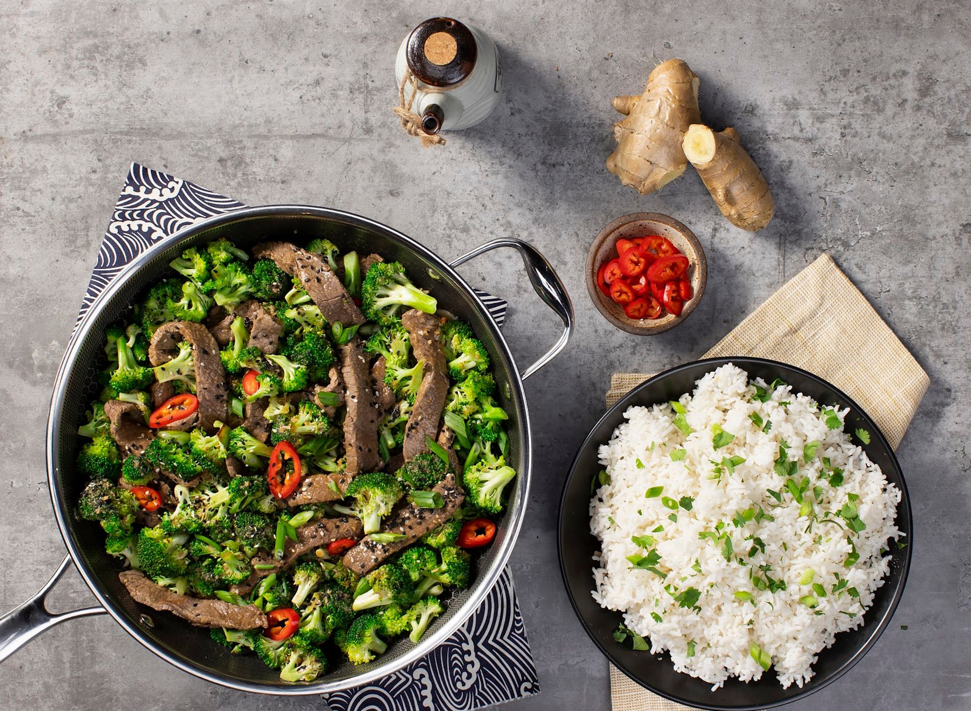 HexClad cookware product lifestyle shot