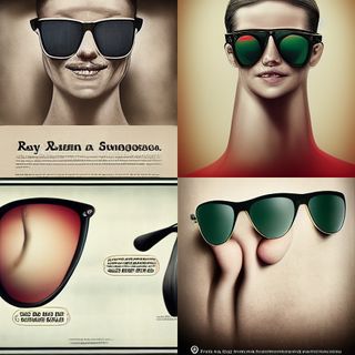 AI art created for an imagined Ray-Ban advert
