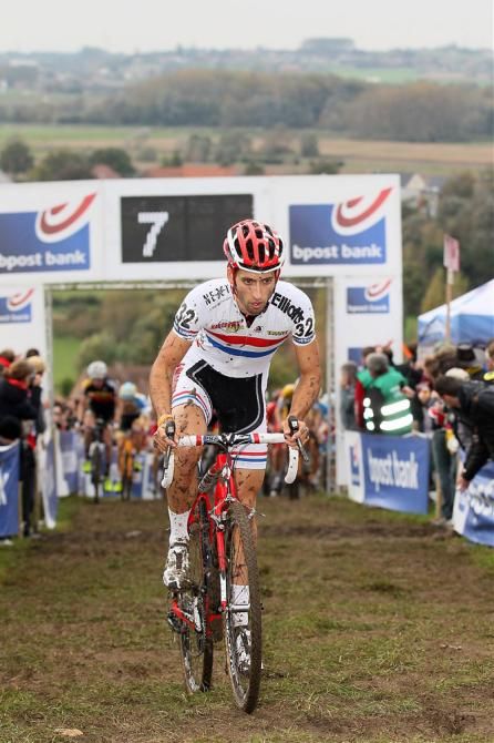 British champion Ian Field (Hargroves) was an early leader at Koppenbergcross