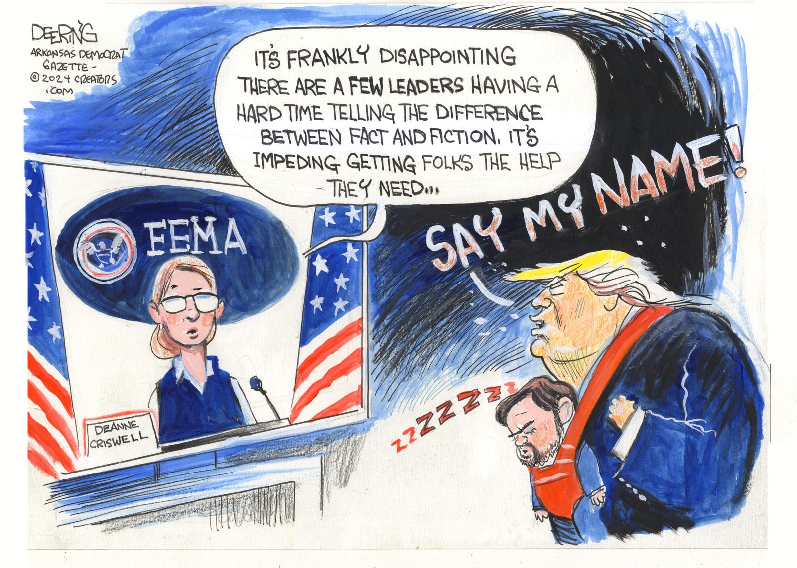 5 conspiratorial cartoons about FEMA | The Week