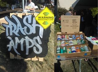 Trash Amps: music from old cans