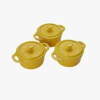 Staub Citron 3-Piece Mini Round Cocotte Set |  now $69.99 at Nordstrom