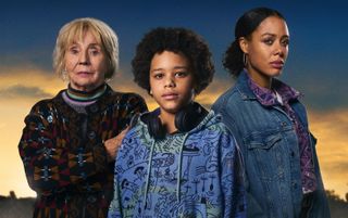 Sue Johnston and Cole Martin play Jodie's mum and son, Cathy and Kyle