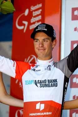 Richie Porte was today's most aggressive rider.