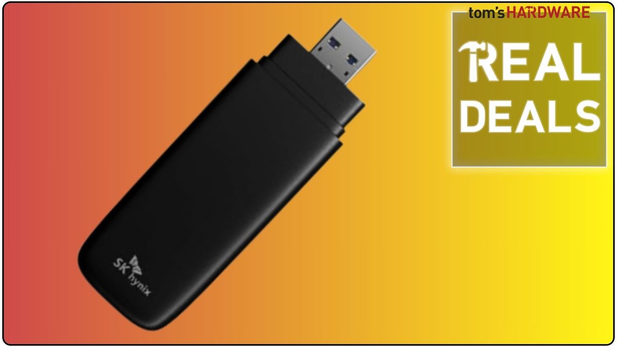 SK hynix's superfast 1TB Tube T31 USB flash drive is now $61, hitting its lowest-ever price