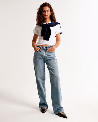 Mid Rise Slouchy Jean