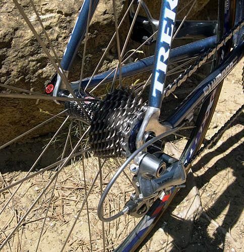 Bontrager carbon rear hub
