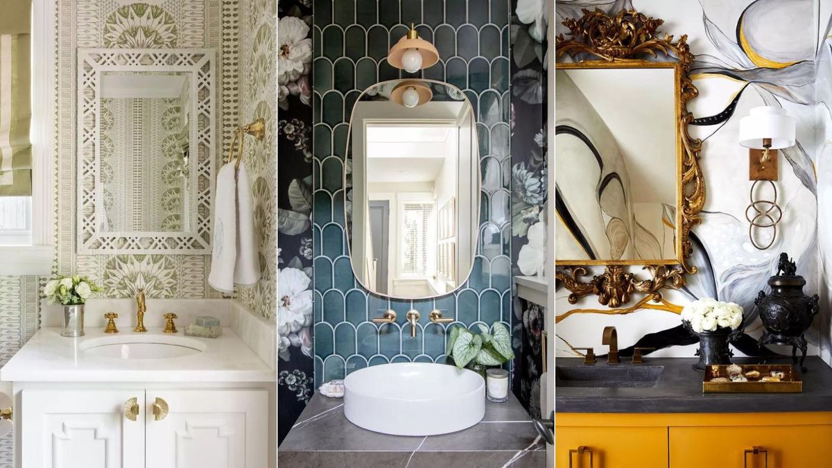 How can I make my powder room look expensive? |