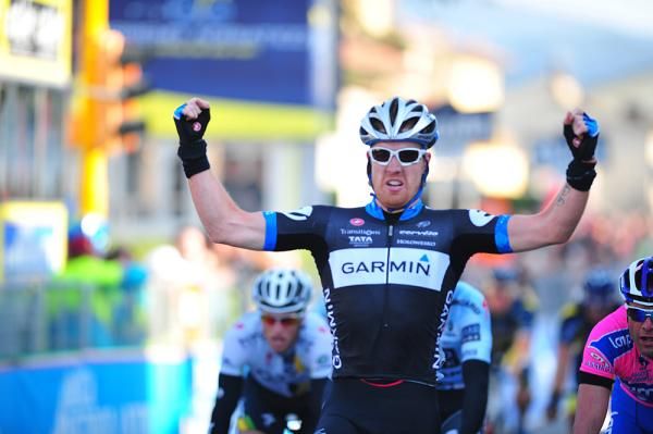 Tyler Farrar (Garmin-Cervelo) tops stage 2 of Tirreno-Adriatico)