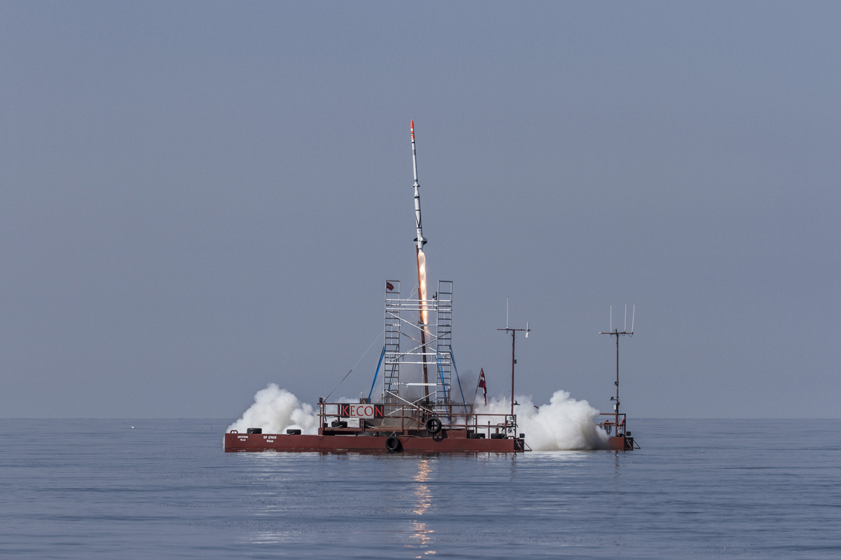 Copenhagen Suborbitals Launches SMARAGD-1 Rocket 