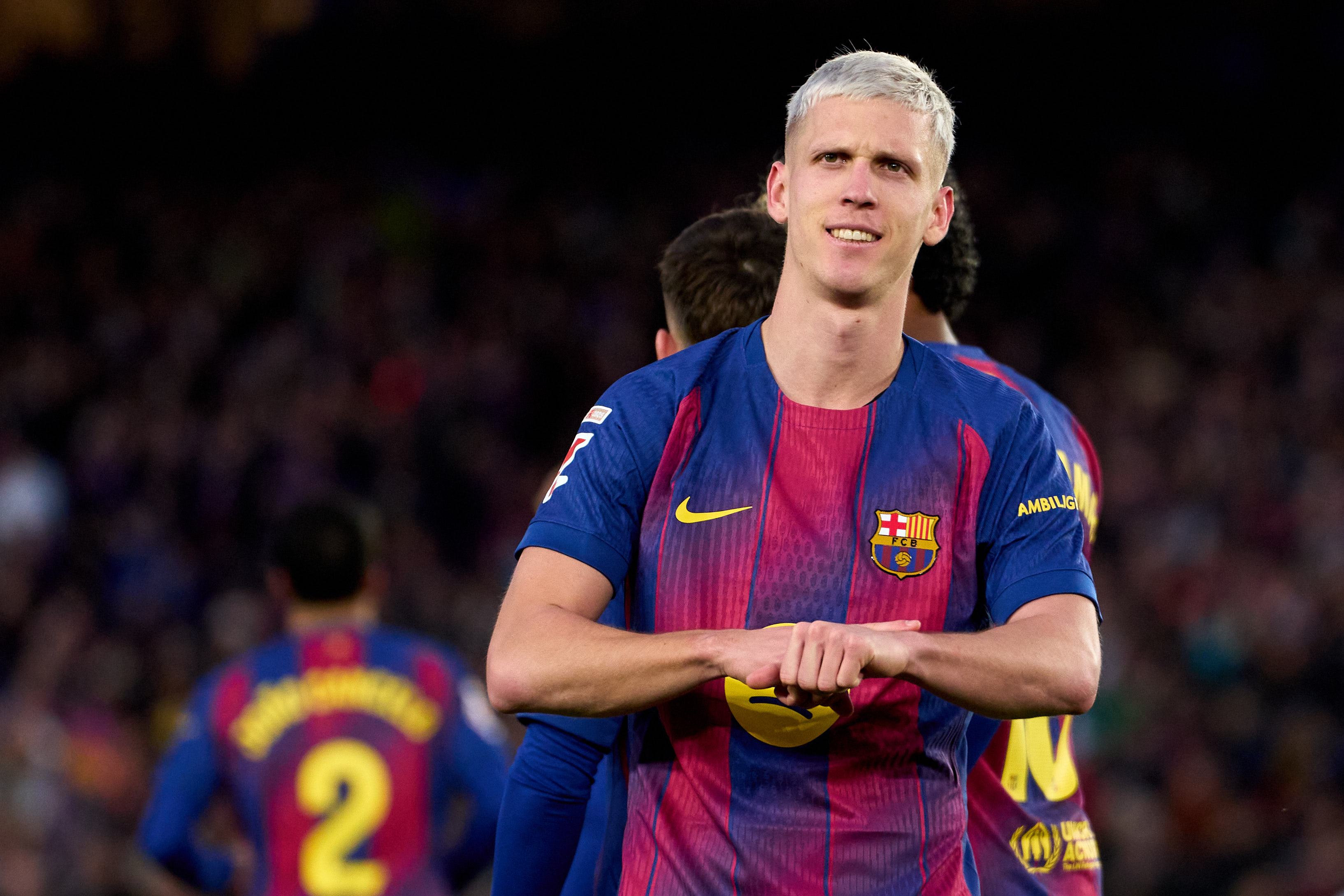 Barcelona star Dani Olmo