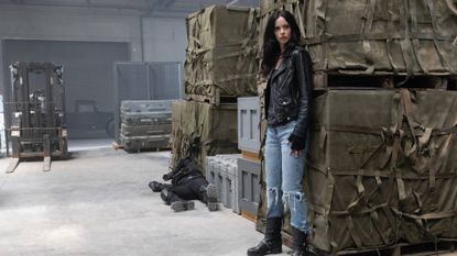 Krysten Ritter as Jessic Jones in Daredevil: Born Again season 2