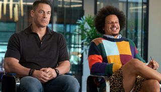 John Cena as Rudd and Eric Andre as Marcus in Little Brother on Netflix