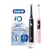 Oral-B iO6 2x Electric Toothbrushes with Revolutionary iO TechnologySave 62%, was £419.99, now £159.99