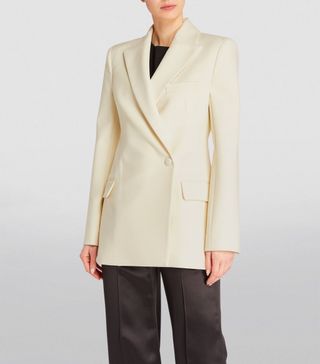 Róhe, Ivory Wool-Blend Blazer