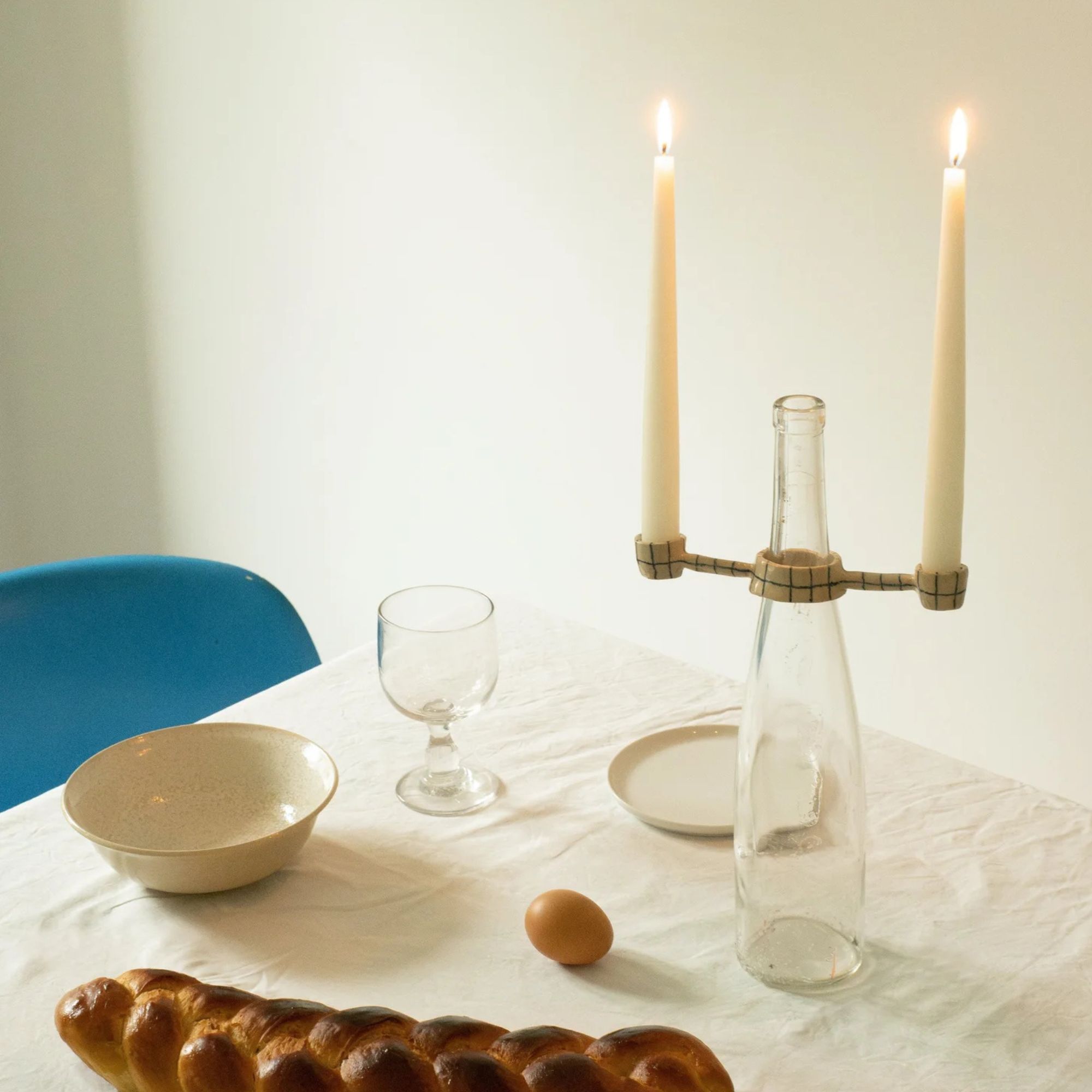 Studio Beurre, Wine Bottle Candle Holder 