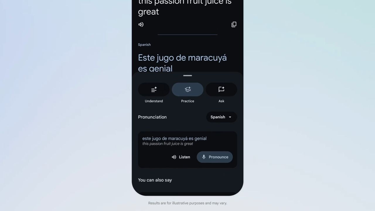 Google Translate turns 20, and it's making me practice my speech with AI