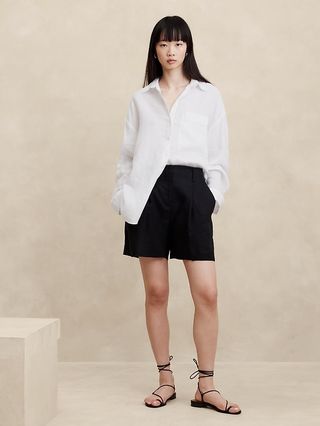 The Oversized Linen Shirt