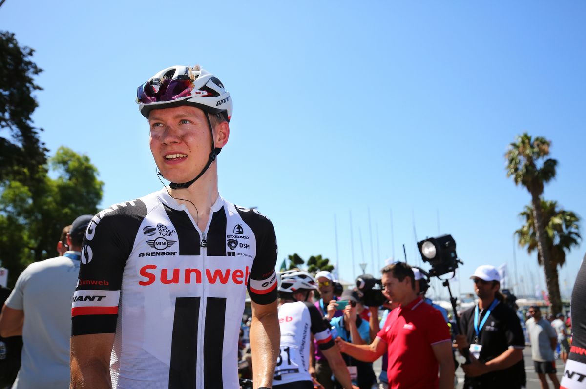 Wilco Kelderman (Team Sunweb) enjoying the sunshine