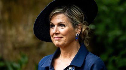  Queen Maxima of The Netherlands attends the Keti Koti commemoration at the national slavery monument in the Oosterpark on July 1, 2023 in Amsterdam, Netherlands.