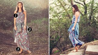 Clothing, Sleeve, Shoulder, Textile, Pattern, Photograph, Dress, People in nature, Style, Waist,