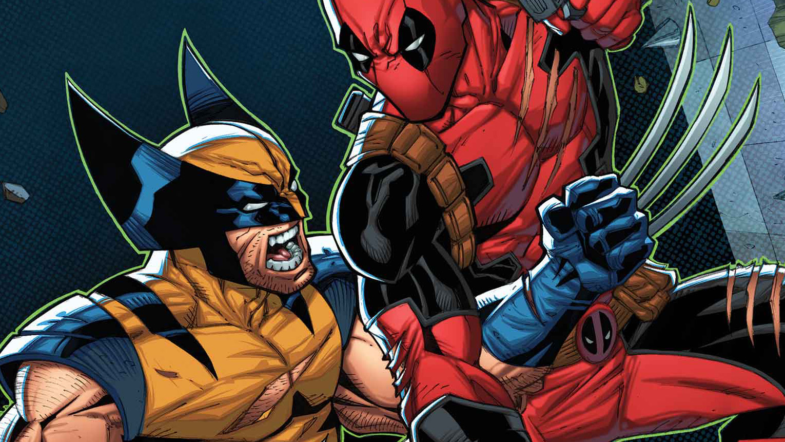 Deadpool and Wolverine reunite for a bloodthirsty tour of Madripoor in the print edition of the Marvel Unlimited Infinity Comic Slash 'em Up!