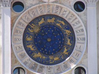St. Mark's Clock in Venice, time