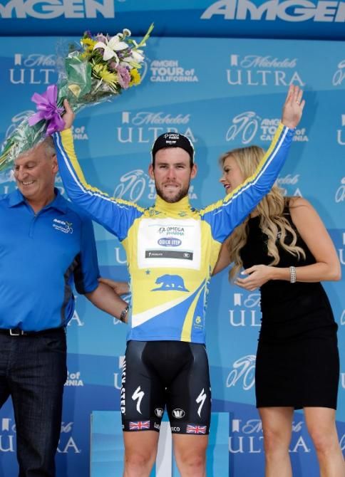Mark Cavendish is the first race leader of the 2014 Tour of California